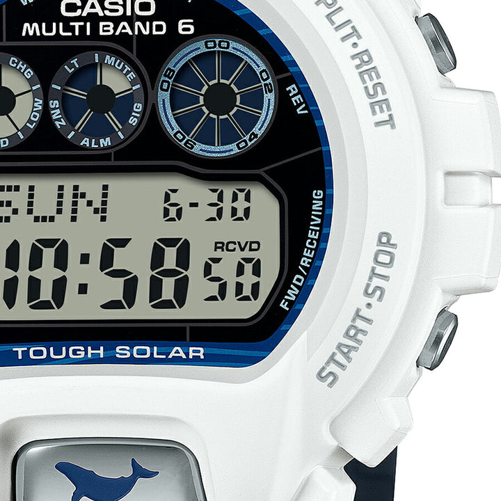 G-SHOCK アイサーチ・ジャパン コラボレーションモデル 2025 ザトウクジラ GW-6905K-7AJR メンズ 電波ソーラー デジタル 樹脂バンド イルクジ