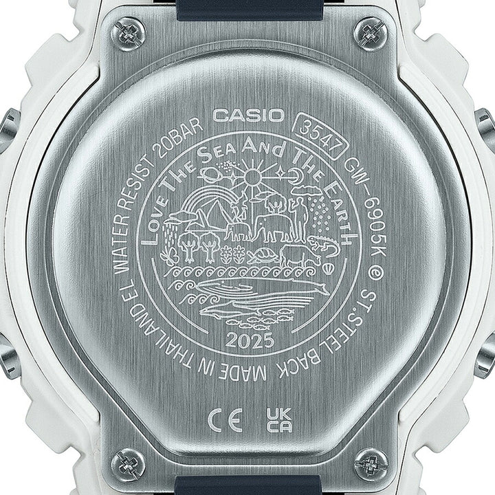 G-SHOCK アイサーチ・ジャパン コラボレーションモデル 2025 ザトウクジラ GW-6905K-7AJR メンズ 電波ソーラー デジタル 樹脂バンド イルクジ