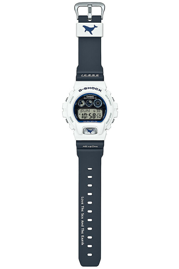 G-SHOCK アイサーチ・ジャパン コラボレーションモデル 2025 ザトウクジラ GW-6905K-7AJR メンズ 電波ソーラー デジタル 樹脂バンド イルクジ