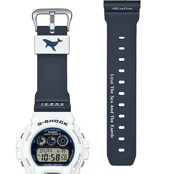 G-SHOCK アイサーチ・ジャパン コラボレーションモデル 2025 ザトウクジラ GW-6905K-7AJR メンズ 電波ソーラー デジタル 樹脂バンド イルクジ