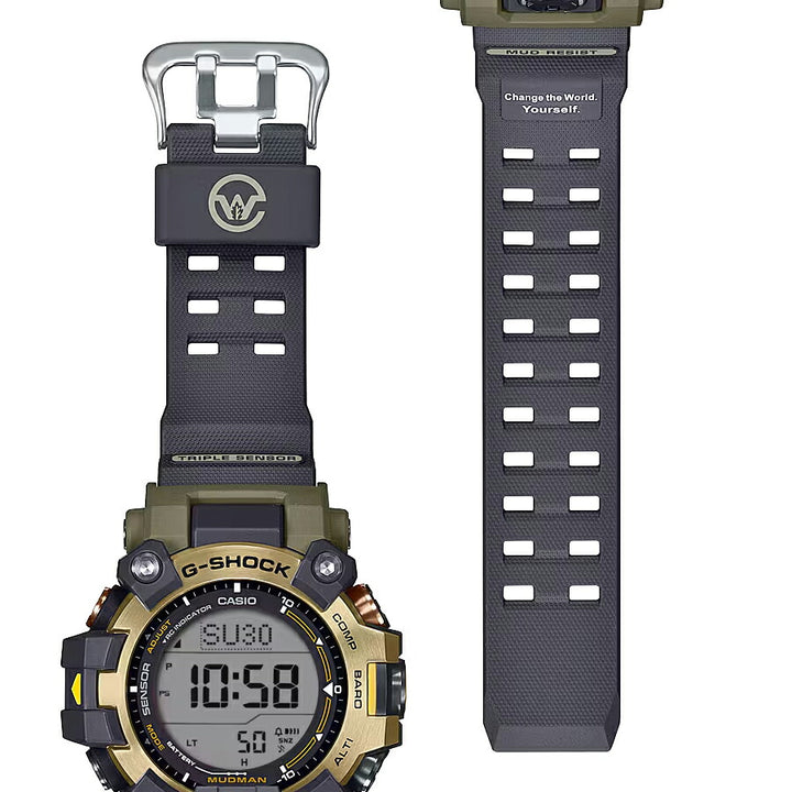 G-SHOCK マッドマン EARTHWATCH コラボレーションモデル シマフクロウ GW-9501KJ-8JR メンズ ソーラー 電波 デジタル