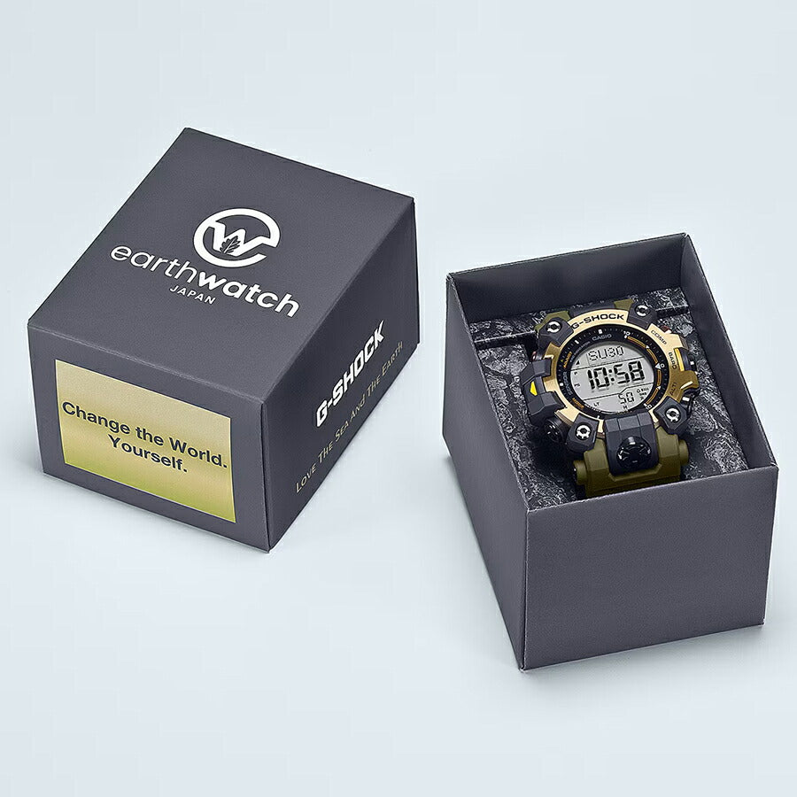 G-SHOCK マッドマン EARTHWATCH コラボレーションモデル シマフクロウ GW-9501KJ-8JR メンズ ソーラー 電波 デジタル