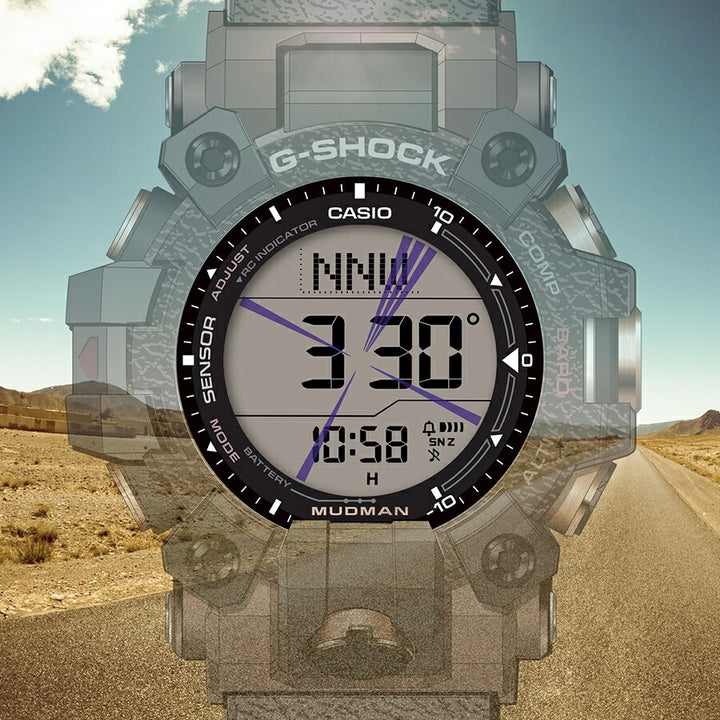 G-SHOCK マッドマン EARTHWATCH コラボレーションモデル 2025 カバ GW-9502KJ-8JR メンズ ソーラー 電波 デジタル