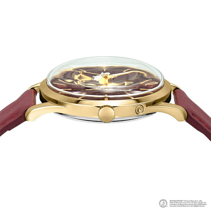 ヘンリーロンドン ピーターラビット コラボレーションモデル HL39-LS-0426-PR メンズ レディース 腕時計 クオーツ 電池式 革ベルト レッド