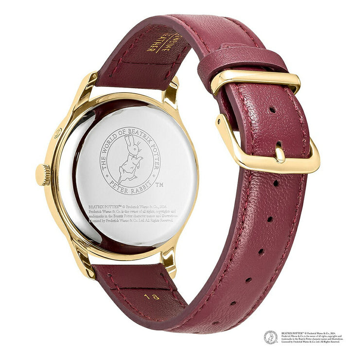 ヘンリーロンドン ピーターラビット コラボレーションモデル HL39-LS-0426-PR メンズ レディース 腕時計 クオーツ 電池式 革ベルト レッド