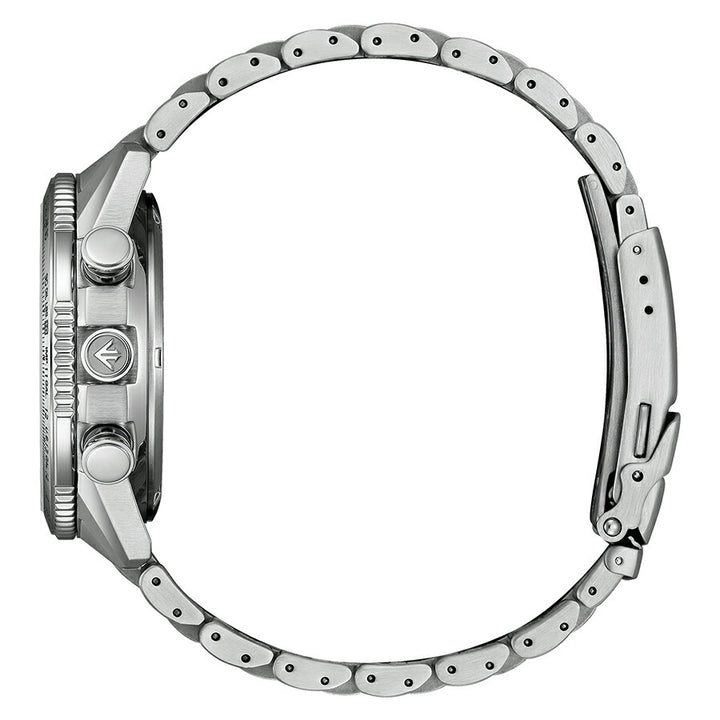 シチズン プロマスター スカイシリーズ アナデジ パイロットウオッチ JV2000-51L メンズ ソーラー ブルーダイヤル MIP液晶搭載