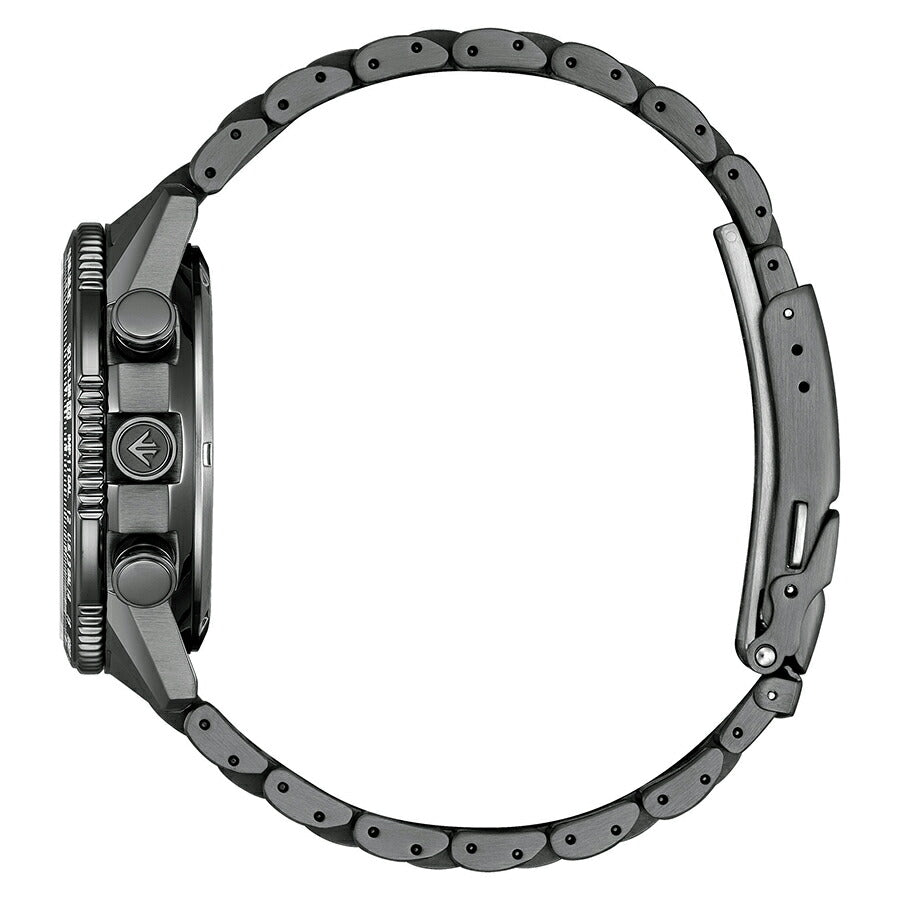 シチズン プロマスター スカイシリーズ アナデジ パイロットウオッチ JV2005-58E メンズ ソーラー グレー MIP液晶搭載