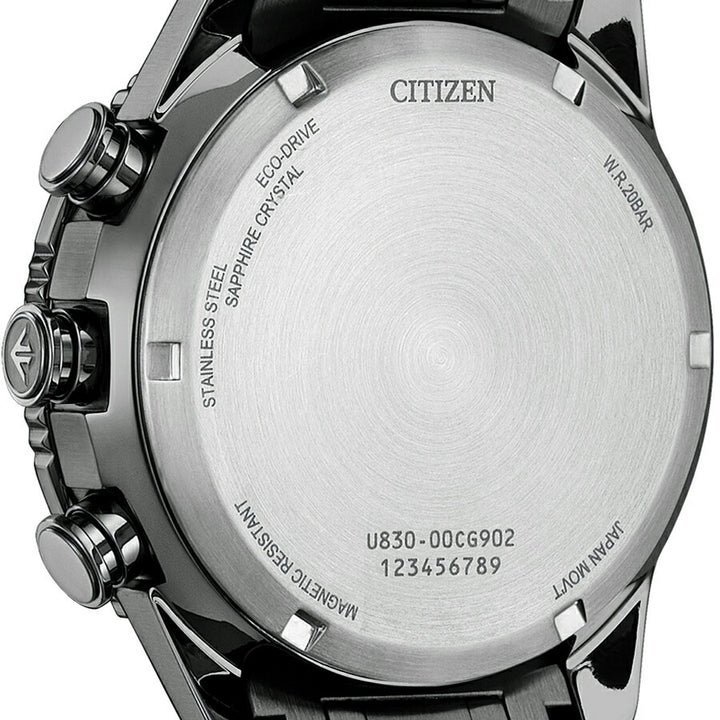 シチズン プロマスター スカイシリーズ アナデジ パイロットウオッチ JV2005-58E メンズ ソーラー グレー MIP液晶搭載