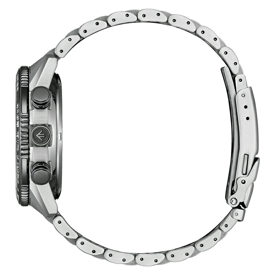 シチズン プロマスター スカイシリーズ アナデジ パイロットウオッチ JV2006-55H メンズ ソーラー グレーダイヤル MIP液晶搭載