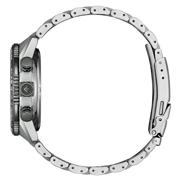 シチズン プロマスター スカイシリーズ アナデジ パイロットウオッチ JV2006-55H メンズ ソーラー グレーダイヤル MIP液晶搭載