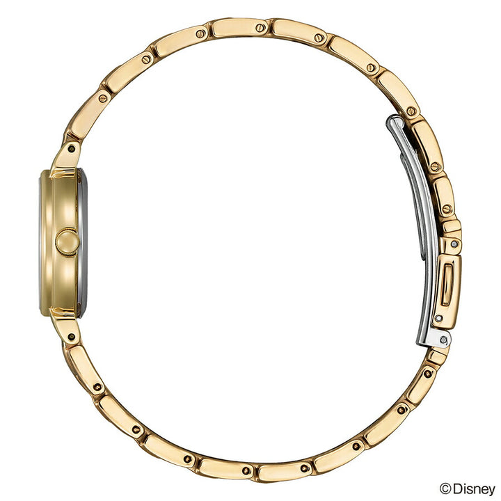 シチズン ウィッカ ディズニーコレクション 『ディズニー ファンタジア』 スペシャルモデル KP2-124-71 レディース ソーラー ブルーダイヤル ゴールド