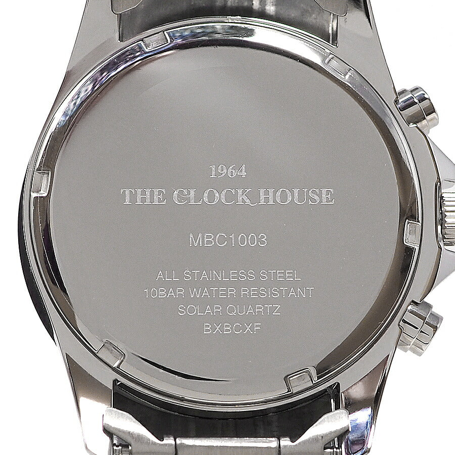 ザ・クロックハウス ソーラー クロノグラフ マジックアワー 青藤 MBC1003-BL3A メンズ 腕時計 ビジネス カジュアル ブルー