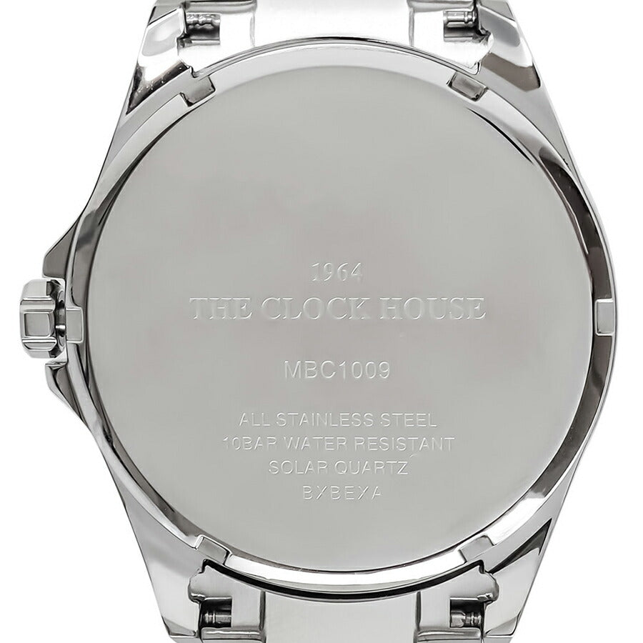 ザ・クロックハウス エッジ ソーラー 3針 グラデーション MBC1009-GR1A メンズ ビジネス カジュアル グリーンダイヤル