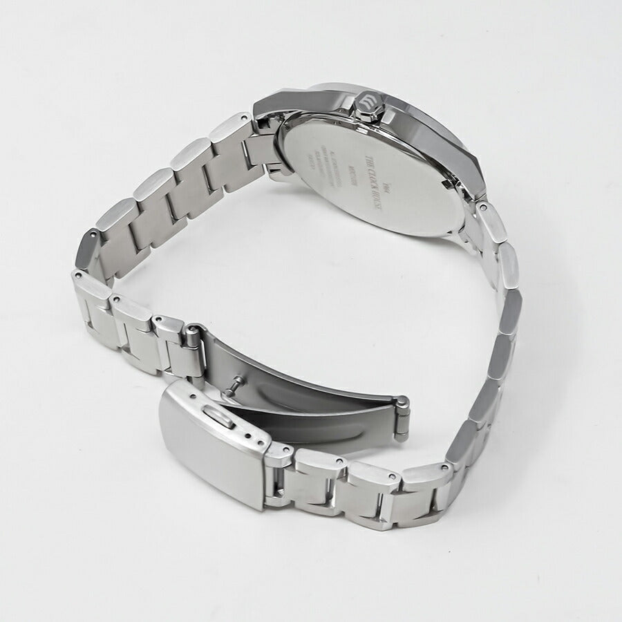 ザ・クロックハウス エッジ ソーラー 3針 グラデーション MBC1009-GR1A メンズ ビジネス カジュアル グリーンダイヤル