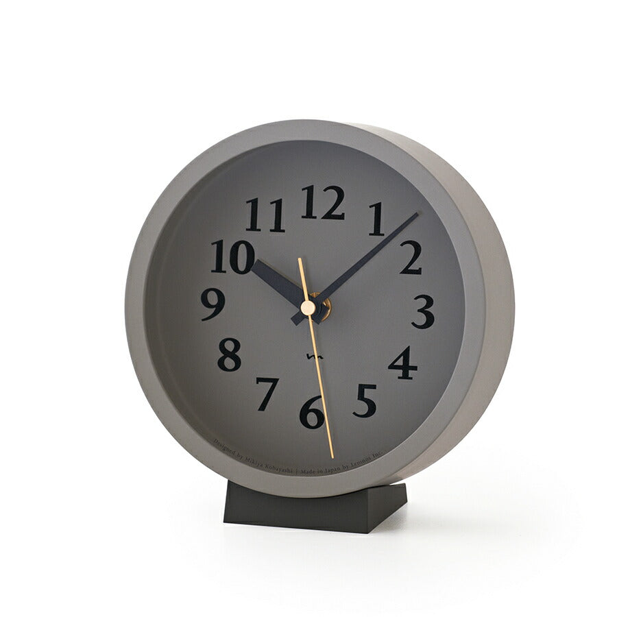 タカタレムノス 置き時計 カーサ エム クロック 電波 クオーツ 電池式