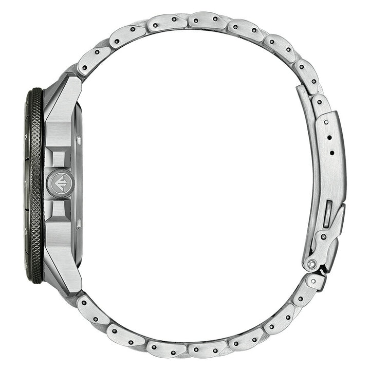 シチズン プロマスター スカイシリーズ GMT搭載 メカニカルモデル NB6046-59E メンズ 機械式 自動巻き 航空計算尺 ブラックダイヤル メタルバンド