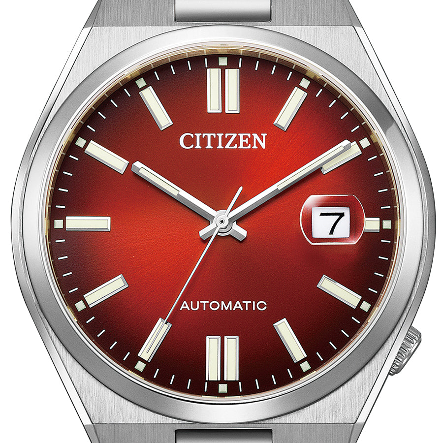シチズンコレクション TSUYOSA Collection ツヨサ レッド NJ0150-56W メンズ メカニカル 機械式 自動巻き 3針 日付