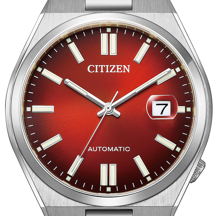 シチズンコレクション TSUYOSA Collection ツヨサ レッド NJ0150-56W メンズ メカニカル 機械式 自動巻き 3針 日付
