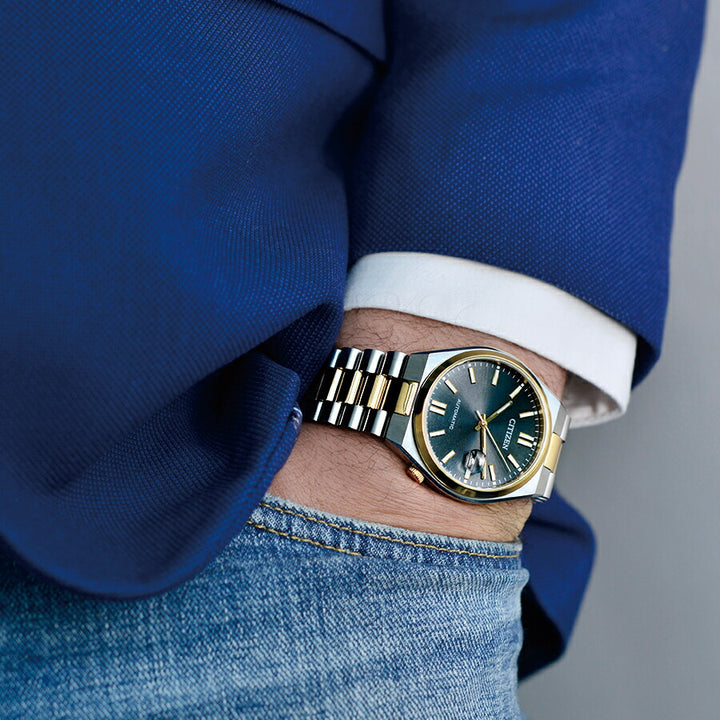 シチズンコレクション TSUYOSA Collection ツヨサ NJ0154-80H メンズ 腕時計 メカニカル 機械式 自動巻き 3針 日付