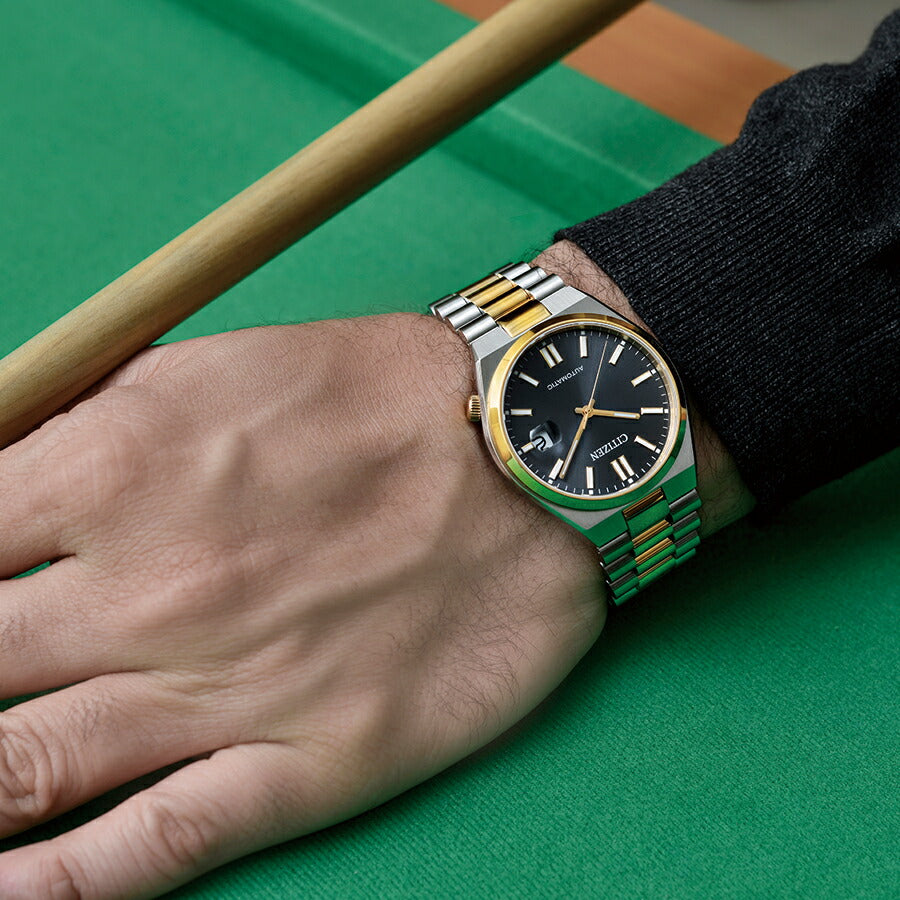 シチズンコレクション TSUYOSA Collection ツヨサ NJ0154-80H メンズ 腕時計 メカニカル 機械式 自動巻き 3針 日付