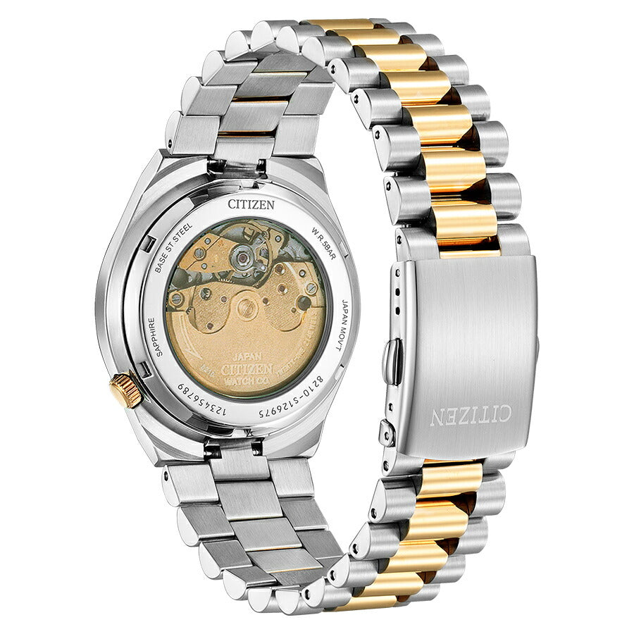 シチズンコレクション TSUYOSA Collection ツヨサ NJ0154-80H メンズ 腕時計 メカニカル 機械式 自動巻き 3針 日付