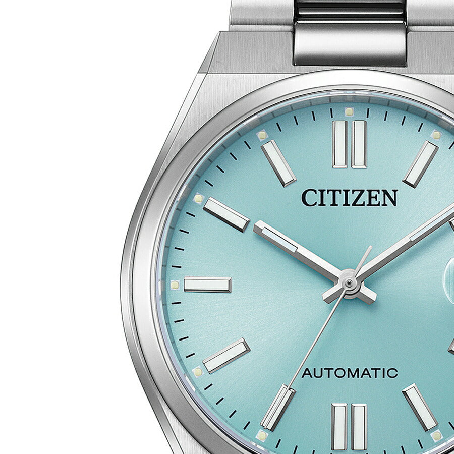 シチズンコレクション TSUYOSA Collection ツヨサ 37mm アイスブルー NJ0200-50L メンズ メカニカル 機械式 自動巻き 3針 日付