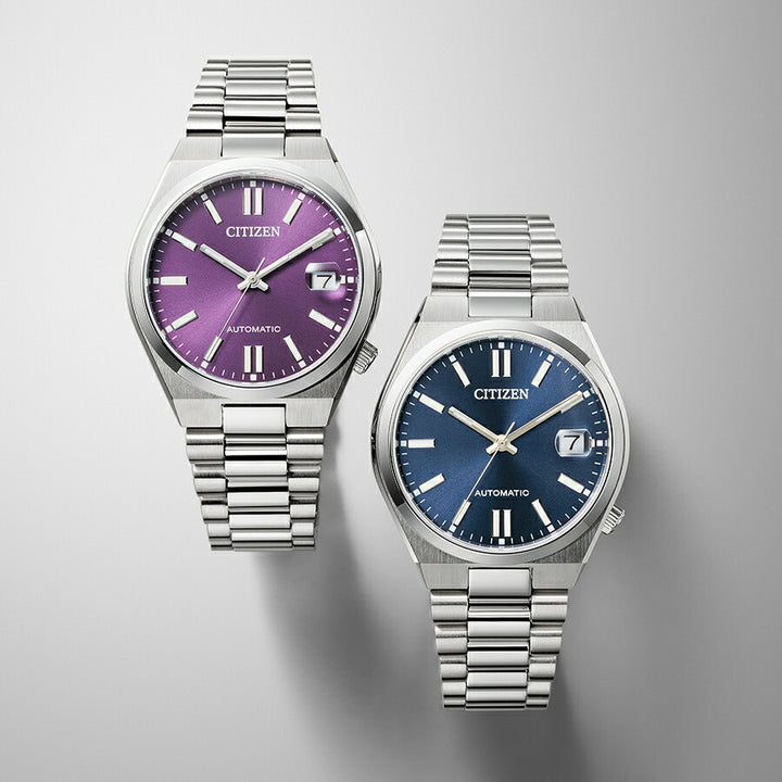 シチズンコレクション TSUYOSA Collection ツヨサ 37mm バイオレット NJ0200-50W メンズ メカニカル 機械式 自動巻き 3針 日付