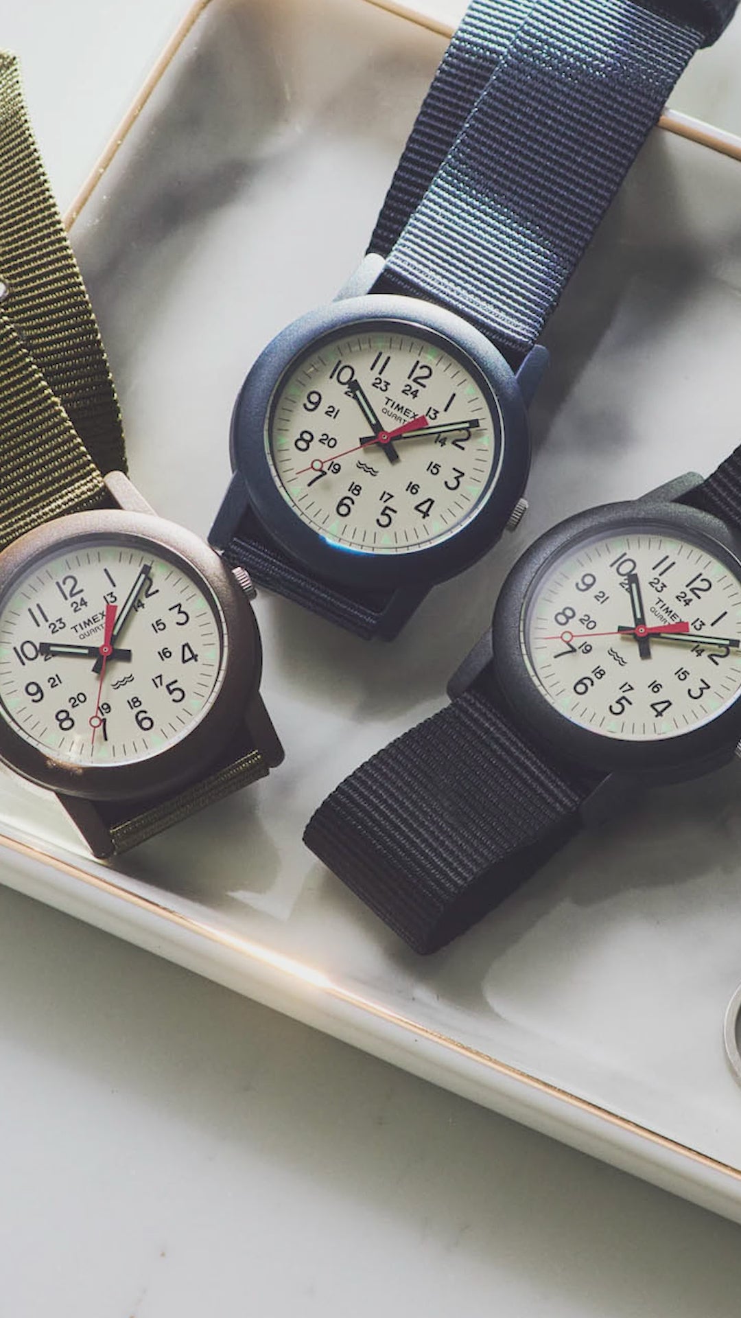 タイメックス キャンパー 34mm 日本限定モデル TW2P59700 メンズ レディース クオーツ 電池式 ナイロンバンド ブラック