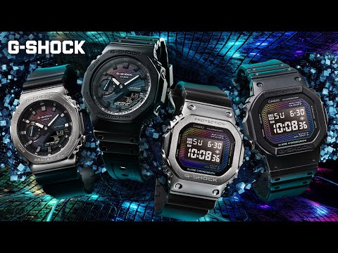 G-SHOCK RAINBOW BRICK WALL