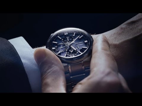 セイコー アストロン ネクスター 3rd デュアルタイム クロノグラフ ホリゾンタルダイヤル SBXC175 メンズ ソーラー GPS衛星電波 チタン ブルーグレー