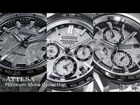 シチズン アテッサ ACT Line アクトライン 限定モデル Platinum Shine Collection
