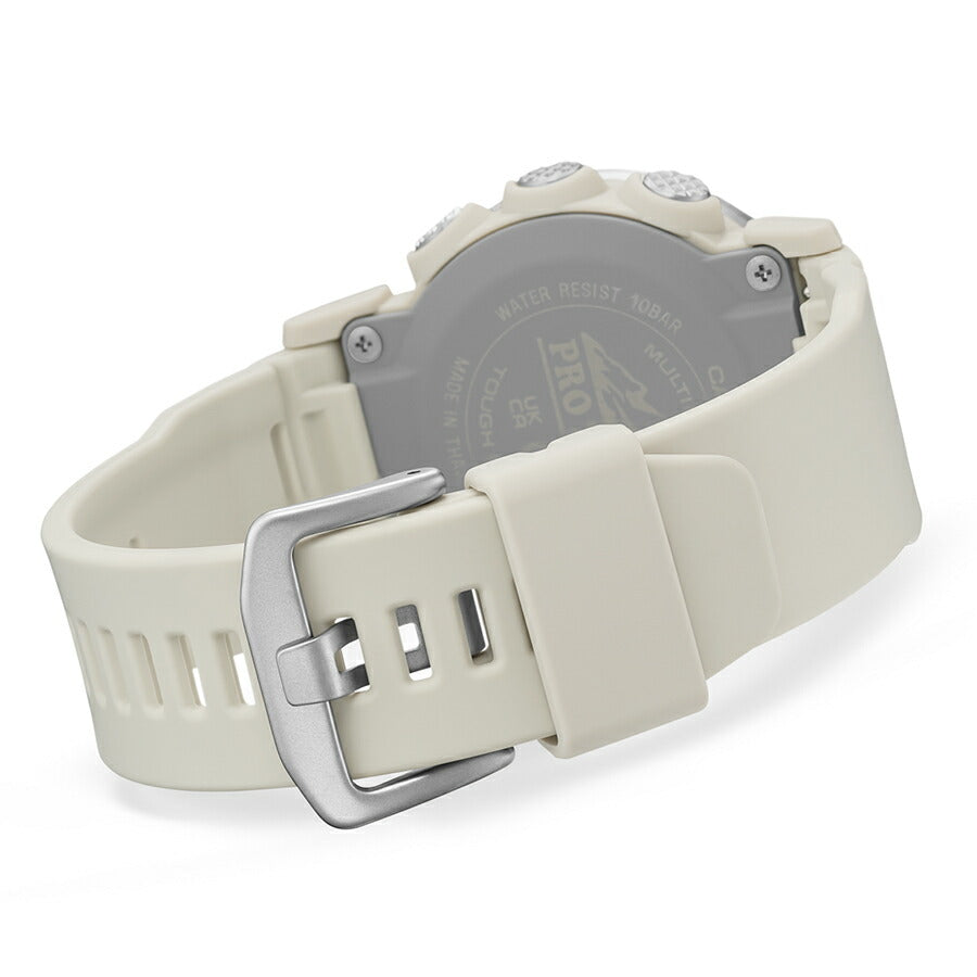 プロトレック クライマーライン デジタルモデル PRW-35-7JF メンズ 腕時計 電波ソーラー ソフトウレタンバンド ホワイト 国内正規品 カシオ