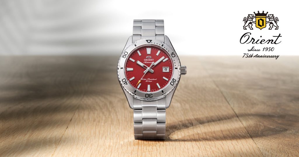 オリエント Orient Mako オリエントマコ 40 RN-AC0Q09R メンズ 機械式 自動巻き レッドダイヤル