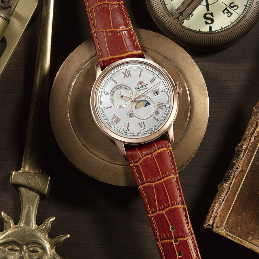 ムーブメント自動巻き式Orient Bambino オリエントバンビーノ メンズ 腕時計 日本製