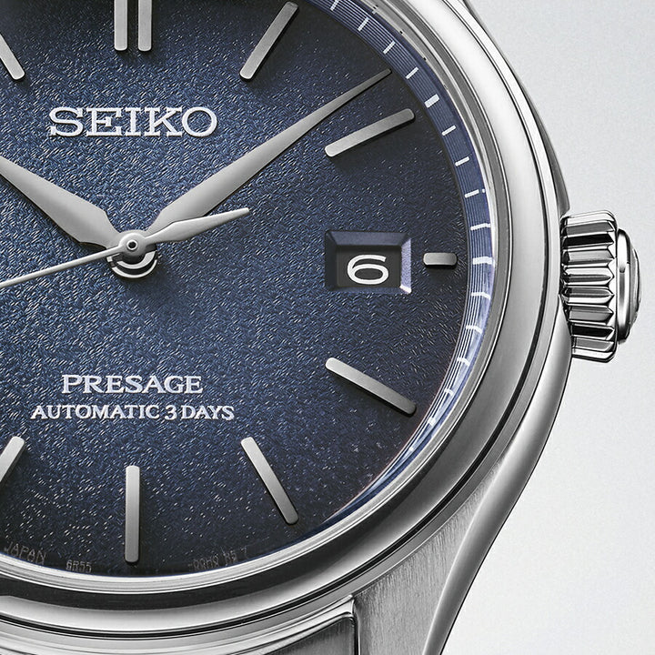 セイコー プレザージュ クラシックシリーズ 藍色ダイヤル SARX133 メンズ メカニカル 自動巻き メタルバンド