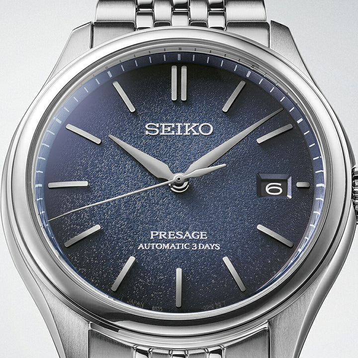 セイコー プレザージュ クラシックシリーズ 藍色ダイヤル SARX133 メンズ メカニカル 自動巻き メタルバンド