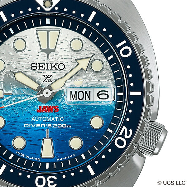 セイコー プロスペックス JAWS ジョーズ 50周年記念 限定モデル SBDY137 メンズ 機械式 ダイバーズ シリコンバンド
