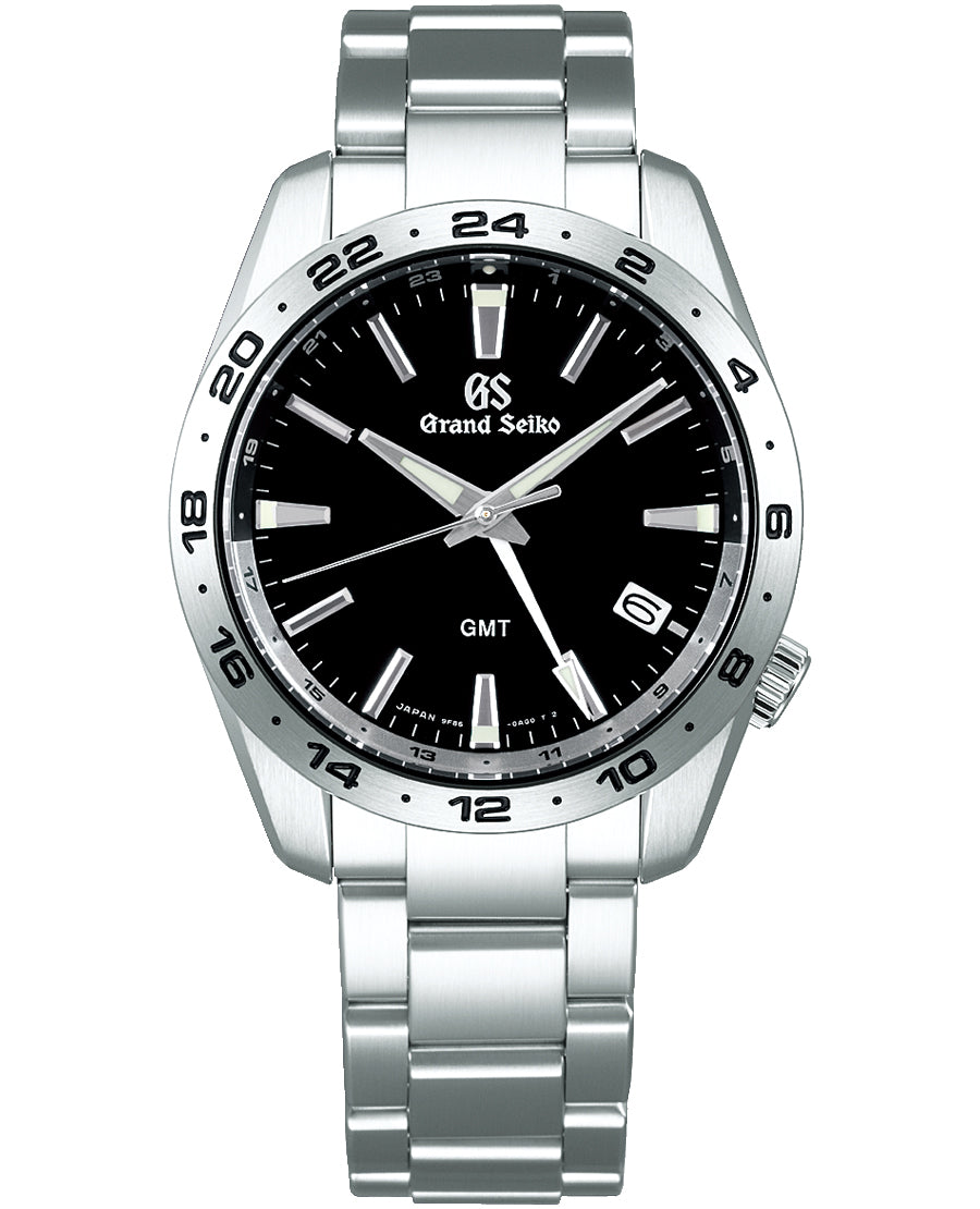 グランドセイコー クオーツ 9F GMTモデル SBGN027 メンズ ブラック