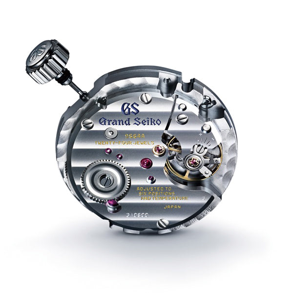 グランドセイコー メカニカル 9S 手巻き SBGW301 メンズ アイボリーダイヤル ブラック 革ベルト 9S64