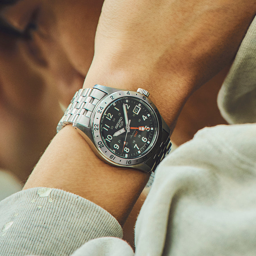 美品美品商品SEIKO セイコー セイコー5 スポーツ  腕時計 機械式 自動巻きアナログ