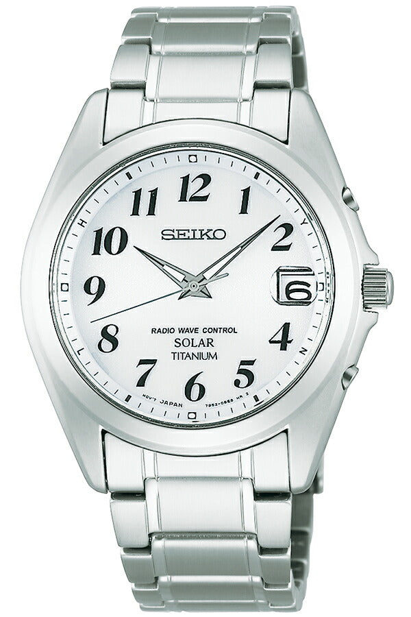 セイコー セレクション スピリット SBTM223 メンズ ソーラー電波 3針