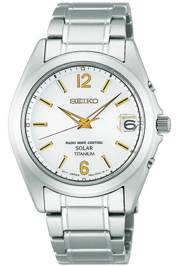 SEIKO　SELECTION　メンズ　ソーラー電波SBTM213（ホワイト） SEIKO SELECTION メンズ ソーラー電波SBTM213（ホワイト