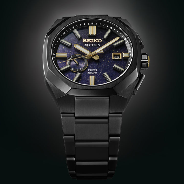 セイコー アストロン ネクスター 2024 限定モデル スターリースカイ SBXD021 メンズ 腕時計 ソーラー GPS衛星電波 ブルーダイヤル ブラック