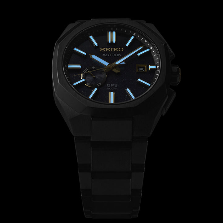 セイコー アストロン ネクスター 2024 限定モデル スターリースカイ SBXD021 メンズ 腕時計 ソーラー GPS衛星電波 ブルーダイヤル ブラック