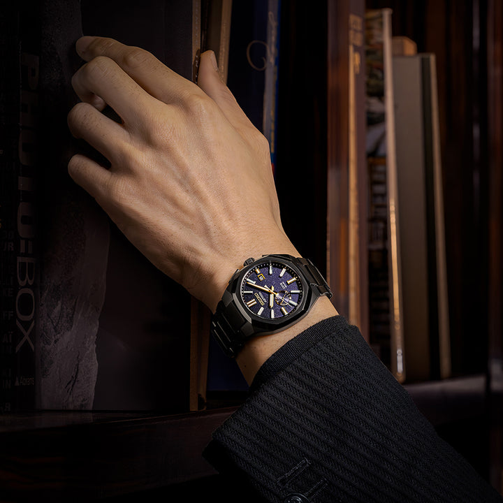 セイコー アストロン ネクスター 2024 限定モデル スターリースカイ SBXD021 メンズ 腕時計 ソーラー GPS衛星電波 ブルーダイヤル ブラック