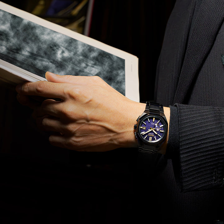 セイコー アストロン ネクスター 2024 限定モデル スターリースカイ SBXD021 メンズ 腕時計 ソーラー GPS衛星電波 ブルーダイヤル ブラック