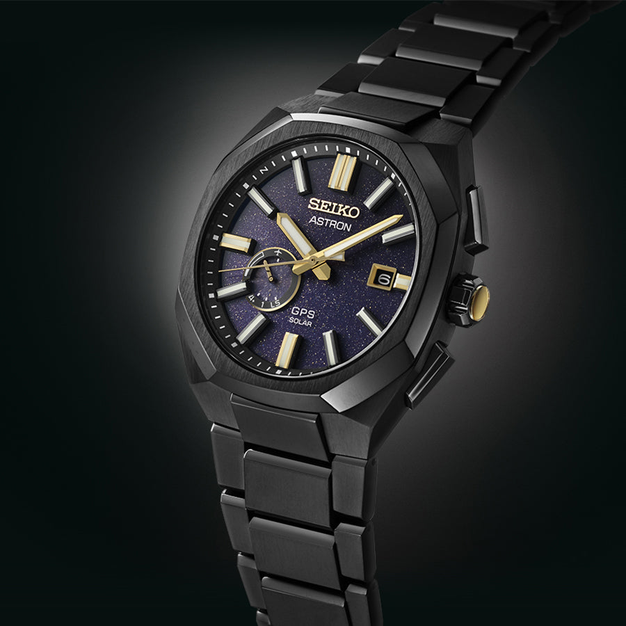 セイコー アストロン ネクスター 2024 限定モデル スターリースカイ SBXD021 メンズ 腕時計 ソーラー GPS衛星電波 ブルーダイヤル ブラック