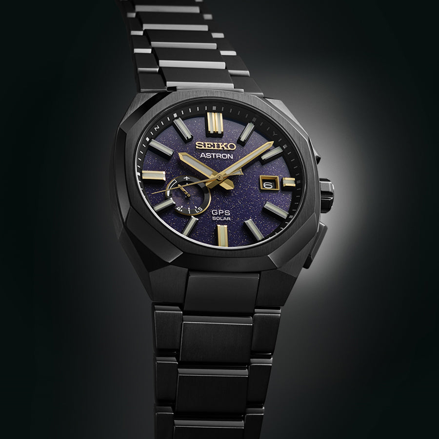セイコー アストロン ネクスター 2024 限定モデル スターリースカイ SBXD021 メンズ 腕時計 ソーラー GPS衛星電波 ブルーダイヤル ブラック