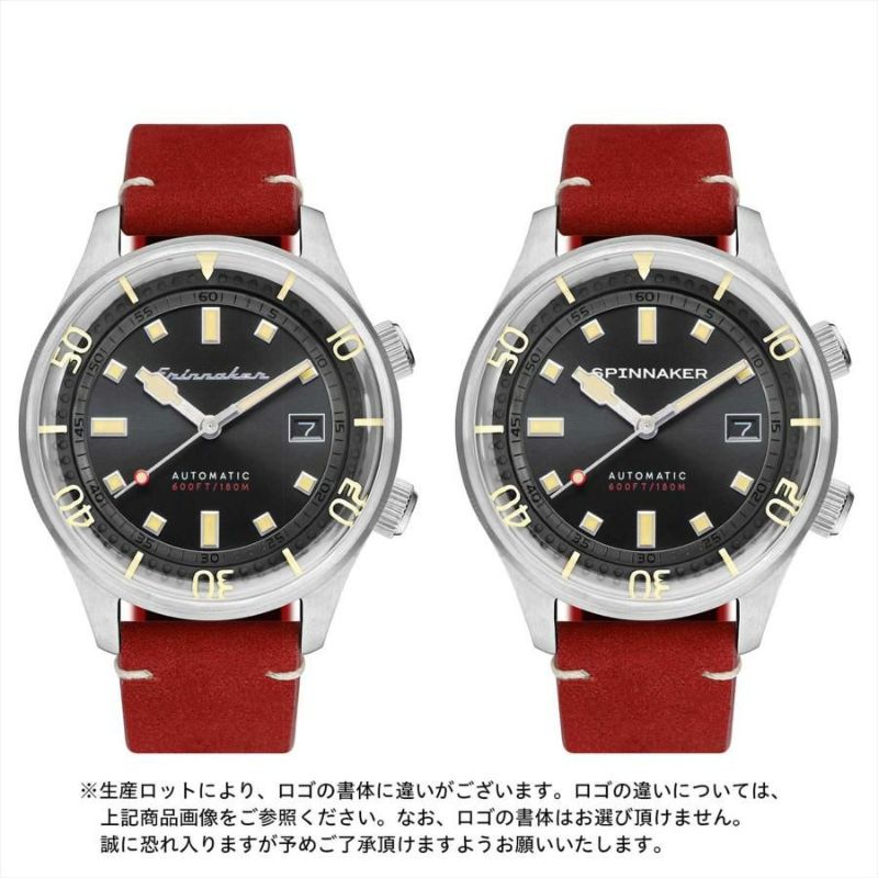 SPINNAKER スピニカー BRADNER ブラッドナー SP-5062-01 メンズ 腕時計 メカニカル 自動巻 革ベルト ブラック
