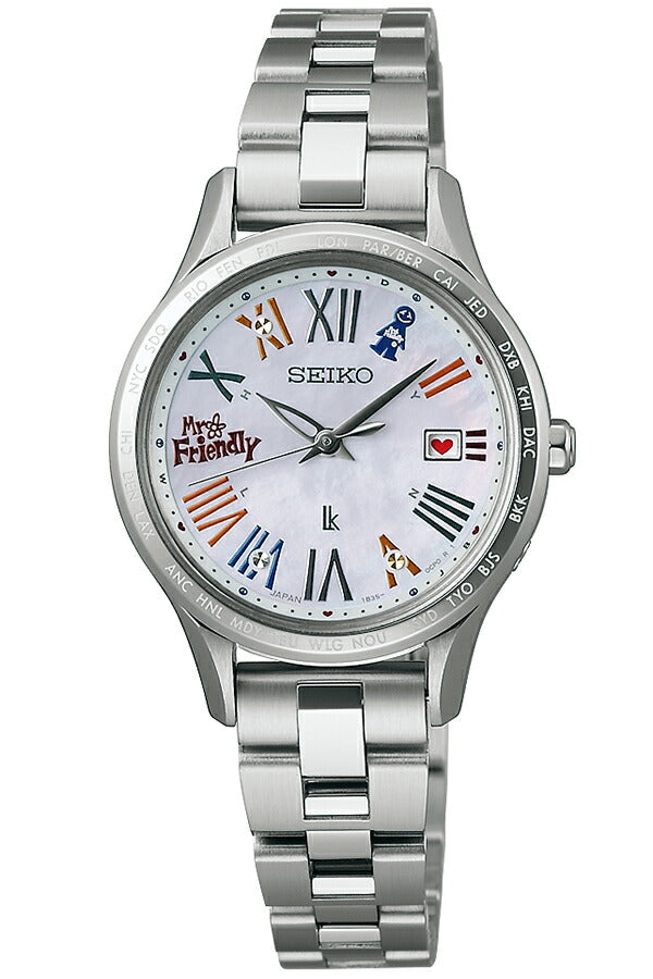 セイコー ルキア 30周年記念 MR.FRIENDLY ミスターフレンドリー コラボレーション 限定モデル SSVV089 レディース ソーラー電波 日本製